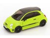 Масштабная модель Fiat Nuova 500 Abarth 595 (2023) светло-зеленый с черным