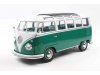 Масштабная модель Volkswagen T1 Samba Bus 1962 зеленый с белым