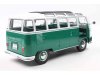 Масштабная модель Volkswagen T1 Samba Bus 1962 зеленый с белым ракурс 4