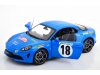 Масштабная модель Alpine A110 #18 (2018) синий ракурс 3