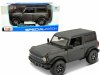 Масштабная модель Ford Bronco Badlands 2021 серый металлик ракурс 2