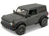Масштабная модель Ford Bronco Badlands 2021 серый металлик