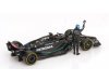 Масштабная модель Mercedes-Benz GP F1 W14 #63 Команда Mercedes-amg Petronas Formula One Season 2023 George Russell, черный ракурс 2