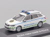 Масштабная модель Skoda Fabia III полиция Чехии 2014 белый