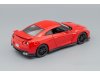 Масштабная модель Nissan GT-R 2017 красный ракурс 2