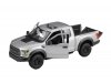 Масштабная модель Ford F-150 Raptor Pick-up 2017 серый ракурс 2