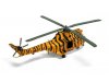 Масштабная модель Westland Puma HC-1 XW231 RAF230 NATO Tiger 2005 желтый с черным ракурс 3