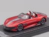 Масштабная модель MG Cyberster Concept Car 2023, красный металлик