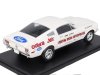 Масштабная модель Ford Mustang Cobra Jet Lightweight 1968 белый ракурс 2
