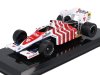 Масштабная модель Toleman TG184 #19 Ayrton Senna 1984, Grandes Formula, белый с красным