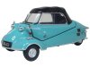 Масштабная модель Messerschmitt Kr200 Bubble Car Cabrio 1955 Turkisgrun (бирюзовый)