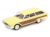 Масштабная модель Ford Country Squire 1960 желтый с отделкой деревом (вуди)