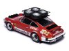 Масштабная модель Porsche 911 SC Gr.4 Техничка Porsche Almeras Rally Team Almeras/Tilber/Nogue Ралли Монте-Карло 1980 с багажником и колесами на крыше ракурс 6