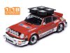 Масштабная модель Porsche 911 SC Gr.4 Техничка Porsche Almeras Rally Team Almeras/Tilber/Nogue Ралли Монте-Карло 1980 с багажником и колесами на крыше
