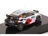 Масштабная модель Toyota GR Yaris Rally2 #30 Toyota Gazoo Racing Wrt Ng Yamamoto/Fulton (С Люстрой) 48 Место Ралли Монте-Карло 2025 ракурс 2