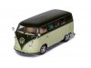 Масштабная модель Volkswagen T1 Minibus Campervan 1964 зеленый с черным