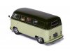 Масштабная модель Volkswagen T1 Minibus Campervan 1964 зеленый с черным ракурс 2