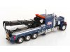 Масштабная модель Peterbilt 359 Wrecker service 1980 Эвакуатор синий металлик 1:43 IXO U43TTR001 ракурс 2