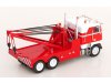Масштабная модель Freighliner FLA Wrecker service 1987 Эвакуатор красный с белым 1:43 IXO U43TTR002 ракурс 2