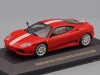 Масштабная модель Ferrari 360 Challenge Stradale 2003 красный с белыми полосами