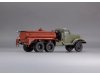 Масштабная модель Пожарная цистерна на шасси АРС-12Д, 1956 г. Хаки с красным ракурс 2