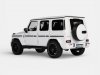 Масштабная модель Mercedes-AMG G63 4x4 (W465) 2025 белый ракурс 2