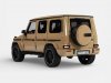 Масштабная модель Mercedes-AMG G63 4x4 (W465) 2025 бежевый (desert sand) ракурс 3