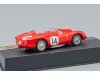 Масштабная модель Ferrari 250 #14 Testarossa Победитель 24 часа Ле-Мана, Gendebien/Hill 1958 красный ракурс 2