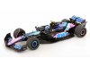 Масштабная модель Alpine F1 A524 Команда BWT Alpine #10 Гран-при Бразилии 2024 Pierre Gasly, черный, голубой, розовый