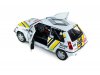 Масштабная модель Renault 5 GT Turbo MK2 #19 Ралли Монте-Карло 1989 Alain Oreille, Gilles Thimonier, белый 1:18 Solido S1810006 ракурс 4