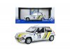 Масштабная модель Renault 5 GT Turbo MK2 #19 Ралли Монте-Карло 1989 Alain Oreille, Gilles Thimonier, белый 1:18 Solido S1810006 ракурс 10