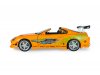 Масштабная модель Toyota Supra Mark IV (A80) 2001 Брайана из к/ф Форсаж (Fast &amp; Furious) оранжевый ракурс 2