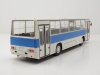 Масштабная модель автобус Ikarus 260.51 1975 белый с синим ракурс 2