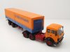 Масштабная модель Mercedes-Benz NG 2232 тягач c полуприцепом Deutrans 1980 синий с оранжевым ракурс 4