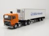 Масштабная модель Volvo F12 c полуприцепом-рефрижератором Deutrans 1980 оранжевый с белым