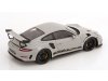 Масштабная модель Porsche 911 991-2 GT3 RS Coupe 2017 серый 1:18 AUTOart 78180 ракурс 2