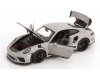 Масштабная модель Porsche 911 991-2 GT3 RS Coupe 2017 серый 1:18 AUTOart 78180 ракурс 3