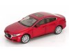 Масштабная модель Mazda 3 (2022) красный металлик