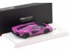 Масштабная модель Lamborghini Countach LPi800-4 2023 фиолетовый металлик ракурс 2