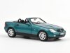 Масштабная модель Mercedes-Benz SLK (R170) Convertible 1996 Vivianit Green(зеленый) кабриолет ракурс 2