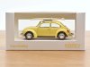 Масштабная модель Volkswagen Beetle 1303 с досками для серфинга 1973 Pastel Yellow(жёлтый) ракурс 4