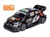 Масштабная модель Toyota GR Yaris Rally1 #33 Toyota Gazoo Racing WRT Evans/Martin Победитель Ралли «Сафари» в Кении 2025 1:18 IXO 18RMC245 ракурс 4