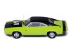 Масштабная модель Dodge Charger R/T 1970 зелёный с чёрным 1:43 IXO CLC620 ракурс 5