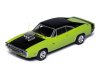 Масштабная модель Dodge Charger R/T 1970 зелёный с чёрным 1:43 IXO CLC620 ракурс 4