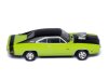 Масштабная модель Dodge Charger R/T 1970 зелёный с чёрным 1:43 IXO CLC620 ракурс 9