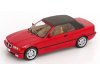 Масштабная модель BMW 325i кабриолет (E36) 1996 красный 1:18 MCG MCG18317 ракурс 2