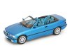 Масштабная модель BMW 325i Кабриолет со съемным мягким верхом (E36) 1996 синий 1:18 MCG MCG18319