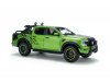 Масштабная модель Ford Ranger Raptor 2024 зеленый металлик с черным 1:18 Solido S1813903 ракурс 9