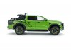 Масштабная модель Ford Ranger Raptor 2024 зеленый металлик с черным 1:18 Solido S1813903 ракурс 8