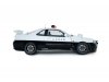 Масштабная модель Nissan Skyline GT-R (R34) 1999 полиция Японии, белый с черным 1:18 Solido S1804317 ракурс 8